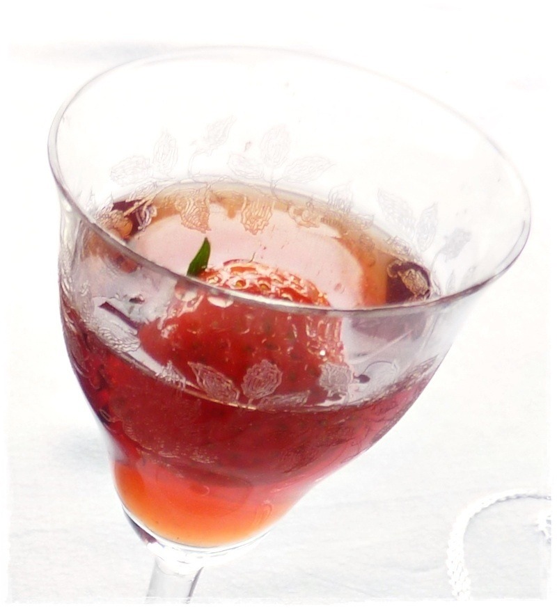glass of rumpot