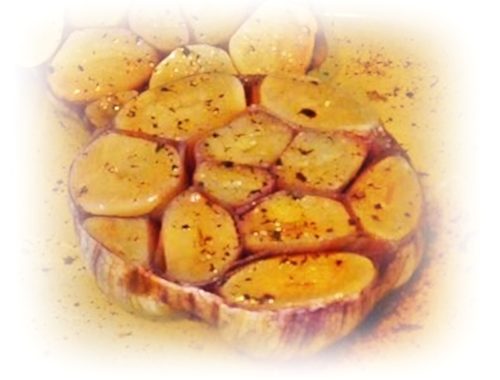 soft bttery roast garlic