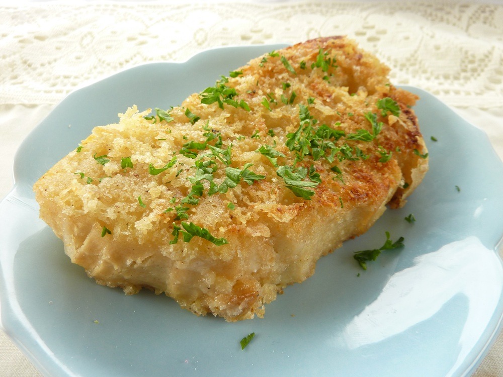 panko crusted salmon