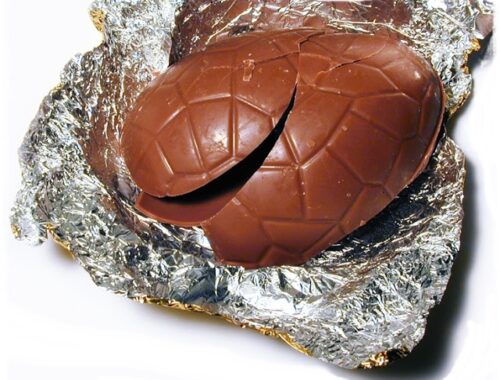 chocolate easter egg