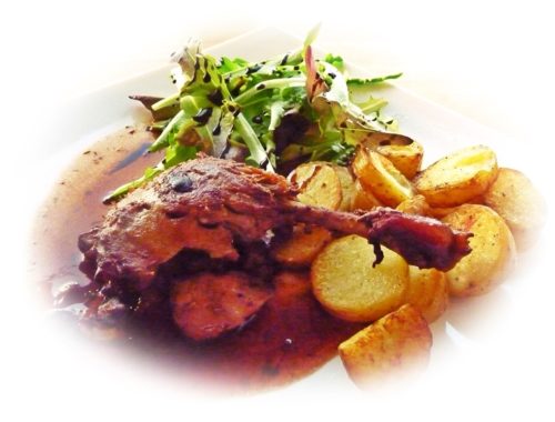 confit duck leg