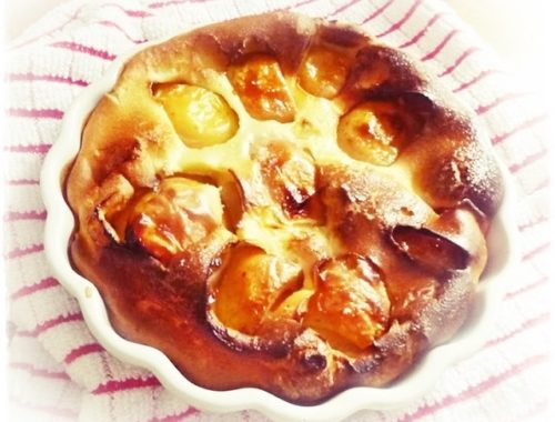 apple clafouti dessert