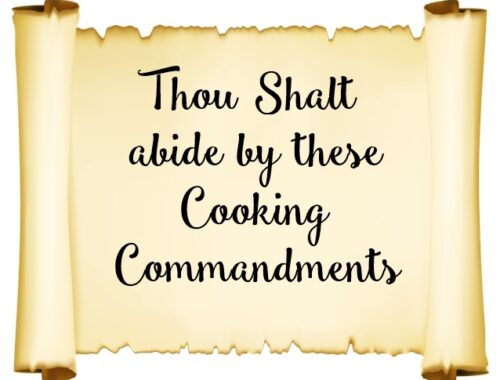 serious cooking advice