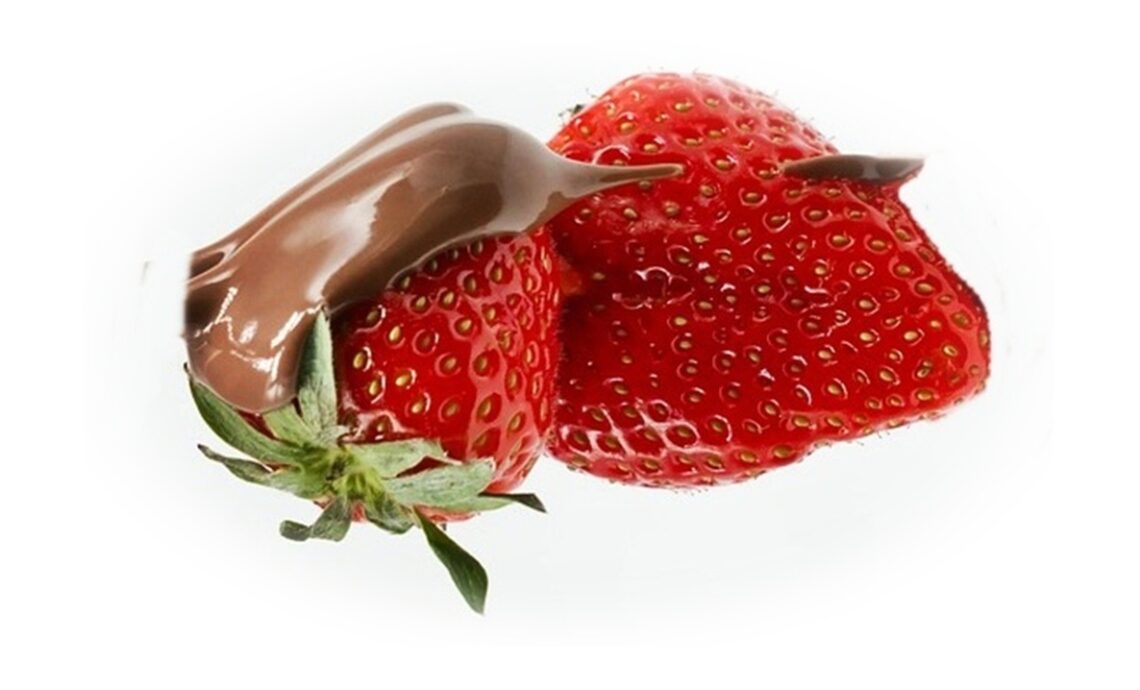 chocolate and strawberry cook's treat