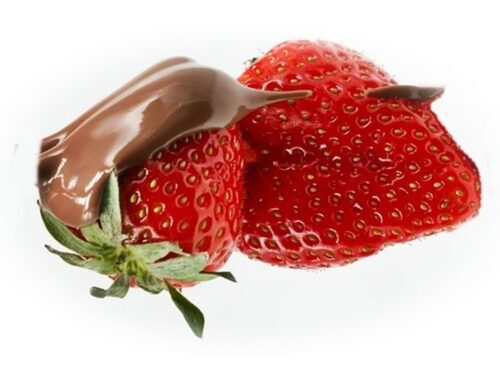 chocolate and strawberry cook's treat