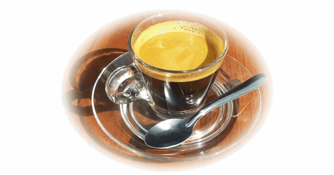cup of leftover coffee