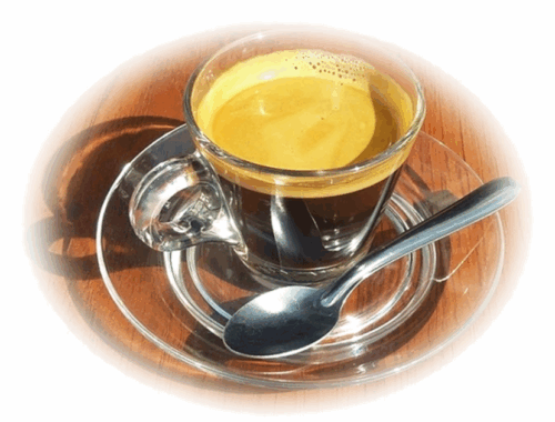 cup of leftover coffee