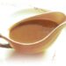 gravy boat of chicken gravy