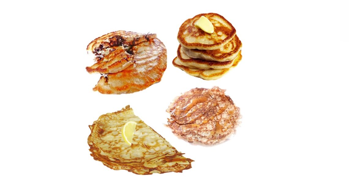different pancake recipes