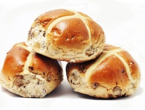 leftover hot cross buns