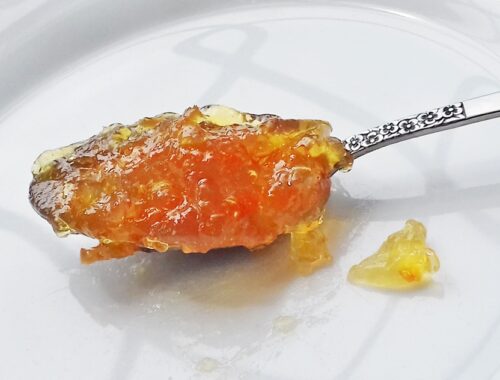 spoonful of orange marmalade