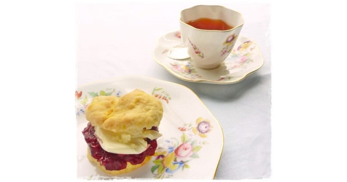 Cornish cream tea