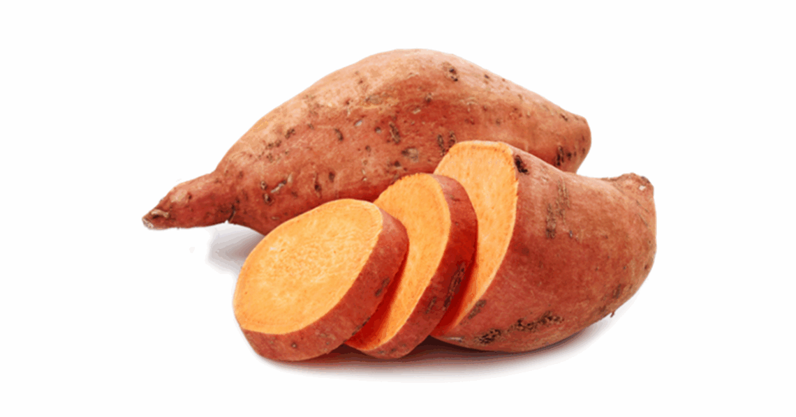 fresh sweet potato