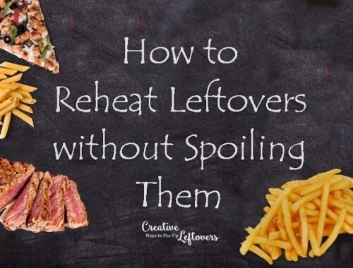 rehehating leftovers