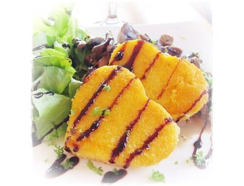 fried leftover polenta