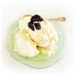 homemade black garlic ice cream