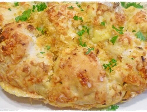 cheese and chilli tear and share bread