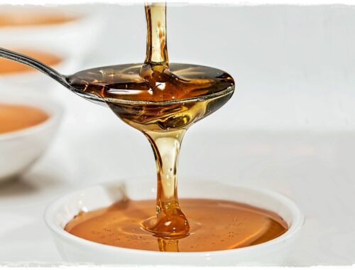 pouring maple syrup