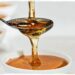 pouring maple syrup