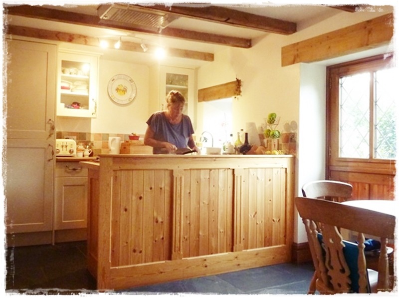 small organised kitchen