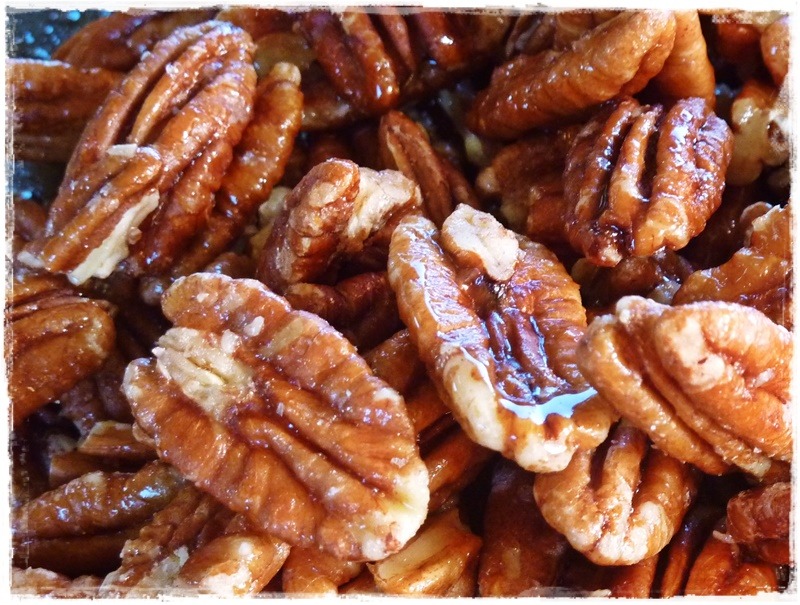 maple glaed pecans