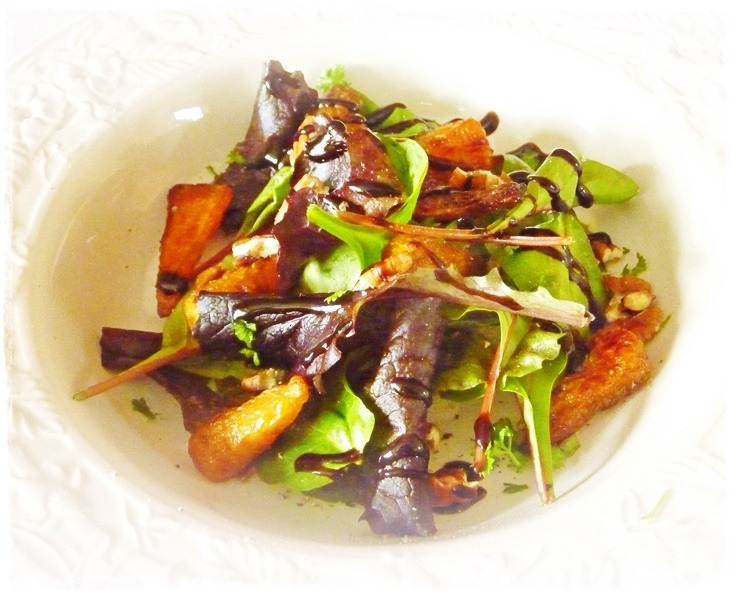 carrot and pecan salad