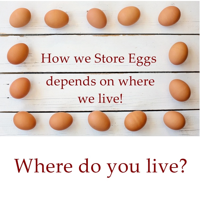 how to store eggs
