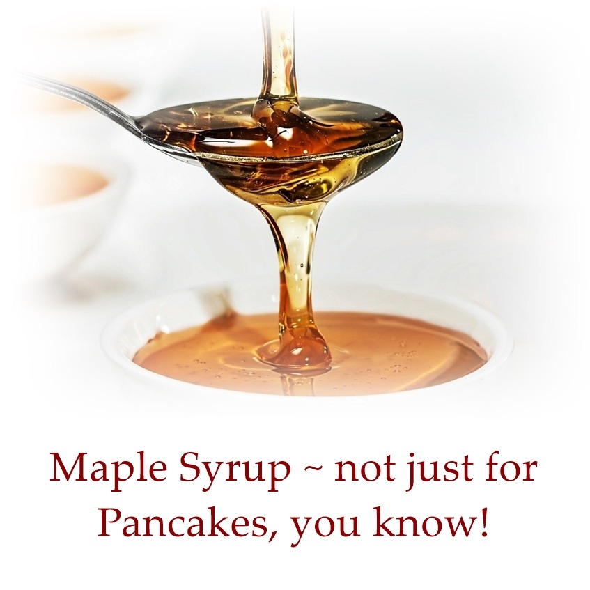 spoonful of maple syrup