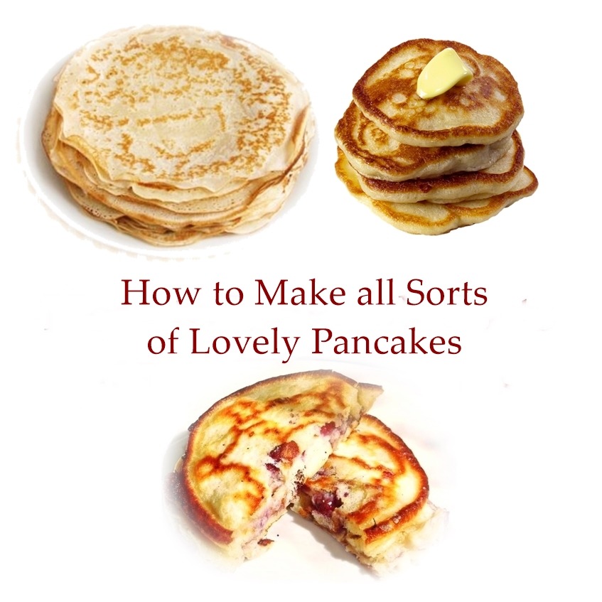 variety of pancakes