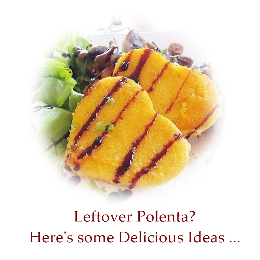 fried leftover polenta