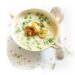 homemade leek and potato soup